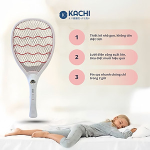 Vợt muỗi Kachi - hàng chính hãng