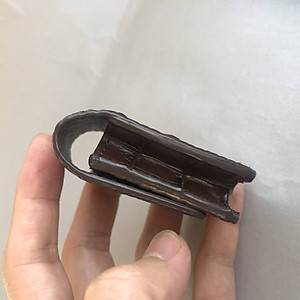 Bao Da Bật Lửa Zippo Chuyên Dụng Da Cá Sấu Chất Lượng KEIO NIPPON 