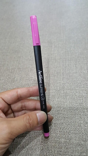 Bút Lông Kim Artline Supreme (0.4mm) - Hồng