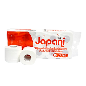 Hai lốc giấy lụa Japani Silk10 ba lớp - 10 cuộn / lốc