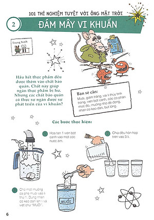Sách 101 Thí Nghiệm - Tuyệt Vời Ông Mặt Trời (Tập 4)