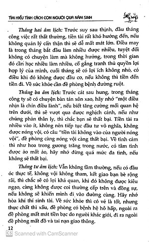 Sách Tìm Hiểu Tính Cách Con Người Qua Năm Sinh Tuổi Sửu