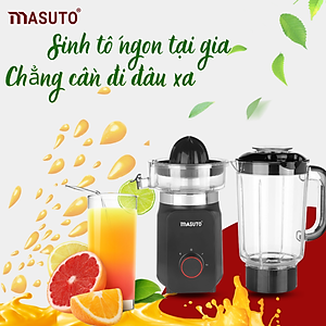 Máy Xay Sinh Tố Kiêm Máy Vắt Cam Masuto 1.25 Lít Công Suất 700 W - Hàng Chính Hãng
