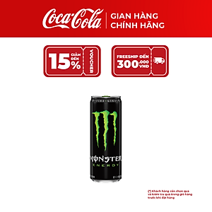 [SALE 12.12] Lốc 24 Lon Nước Tăng Lực Monster Energy 355ml – Bùng Năng Lượng, Giải Khát, Coca-Cola Official Store