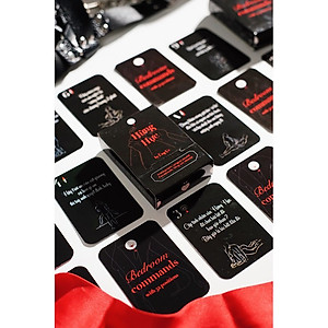 Bộ Bài Hừng Hực 52 Lá Tư Thế Mệnh Lệnh Tình Ái Bedroom Commands Trò Chơi Cực Bốc Dành Cho Các Cặp Đôi