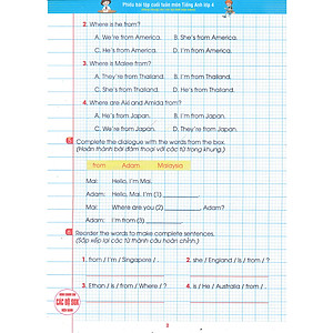 Phiếu Bài Tập Cuối Tuần Môn Tiếng Anh Lớp 4 (dùng chung cho các bộ sgk hiện hành)
