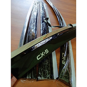 Vè che mưa xe Mazda CX5, CX-5 đời 2018- 2019 - 2020- 2021- 2022 chỉ Inox cao cấp nhất thị trường