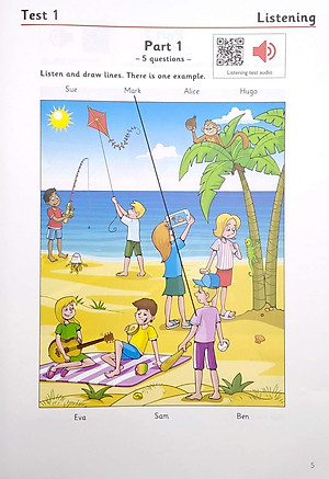 Pre A1 Starters 4 Authentic Practice Tests: Student's Book Without Answers With Audio - FAHASA Reprint Edition