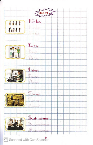 Sách Luyện Viết Tiếng Anh Trình Bày Trên Giấy Ô Li Dành Cho Học Sinh Lớp 4 Tập 2