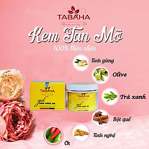 Kem tan mỡ Tabaha 250g Chính hãng