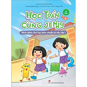 Combo Học Toán Cùng Jenny - Sách Dành Cho Học Sinh Chuẩn Bị Vào Lớp 1 (8 Cuốn)