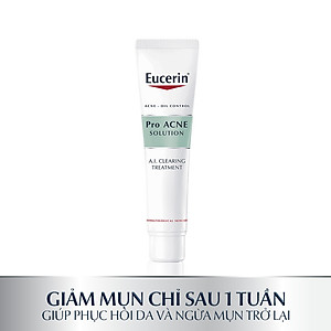 Gel giảm mụn sau 1 tuần Eucerin Pro Acne A.I. Clearing Treatment 40ml