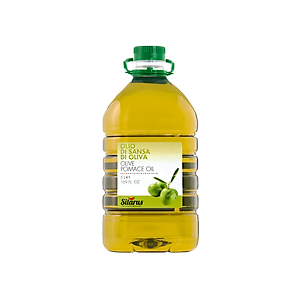Dầu Olive POMACE Silarus 5 Lít dùng chiên rán, nấu ăn hằng ngày, giảm chất béo có hại - thương hiệu Silarus nhập khẩu từ Ý