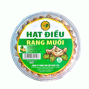 HẠT ĐIỀU RANG MUỐI XẾP HOA TÂN LỘC PHÁT COMBO  1KG - MỖI HỘP 500G