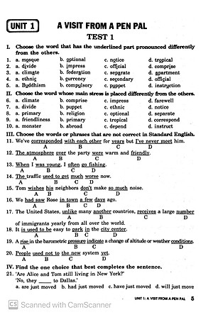 Sách Bài Tập Trắc Nghiệm Tiếng Anh 9 (Có Đáp Án)