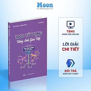 Combo Sách Học Tiếng Anh Giao Tiếp Cơ Bản Cho Người Mới Bắt Đầu moonbook