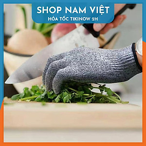 Găng Tay Bảo Hộ HPPE Chống Cắt Chống Rách Thoáng Khí