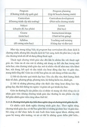 Phát Triển Và Quản Lí Chương Trình Giáo Dục