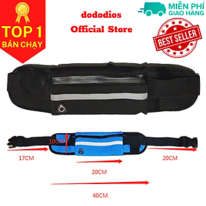 Túi đeo bụng chạy bộ dododios, đai đeo điện thoại chạy bộ nam nữ chính hãng, túi đeo khi tập thể thao, túi đeo chéo tập gym, tập thể hình - Hàng Chính Hãng dododios - MÃ CB1