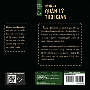 Sách Kỹ Năng Quản Lý Thời Gian