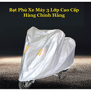 Bạt Phủ Áo Trùm Xe Máy Vải Dù Che Mưa Nắng Thời Tiết Khắc Nghiệt Loại Lớn Cho Dòng Xe Tay Ga - Xe Số Thông Dụng