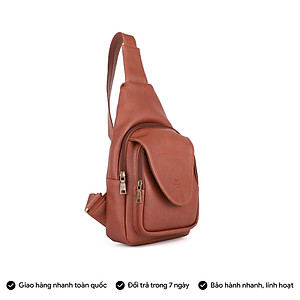 Balo Lata ( Thời trang nam đi chơi cỡ nhỏ - Balo đeo chéo da BALC22 )