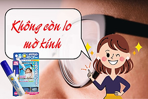 Gel lau kính chống bám sương mù, hơi nước cho mắt kính