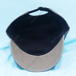 Nón lính đầu bằng có đuôi tăng giảm size, phong cách sĩ quan quân đội AS - Hạnh Dương