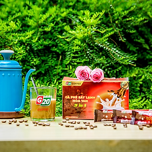 Cà phê sấy lạnh hòa tan 3 in 1 G20 Coffee
