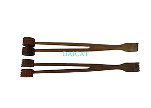 Cây gãi và đấm lưng bằng gỗ bách xanh hai đầu