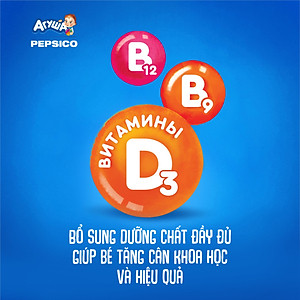 Combo mix vị 20 hộp Sữa đêm và Sữa ngày ăn dặm Agusha 200ml/hộp