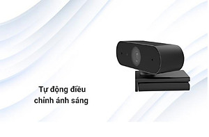Webcam Hikvision Full HD 1080P siêu nét, phù hợp việc học online, trò chuyện trực tuyến - Hàng chính hãng