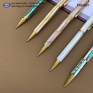 Bút ký phong thủy khảm ốc biển cao cấp (Đủ màu)  Món quà vô giá đầy ý nghĩa (PEH991) Đem lại may mắn, tài lộc cho người sở hữu - HAHANCO
