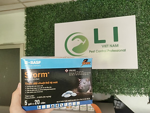 THUỐC DIỆT CHUỘT STORM - 1 GÓI/20 VIÊN