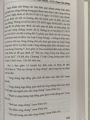 Bình Luận Luật Công Chứng Năm 2014 