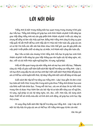 Bài Tập Bổ Trợ Nâng Cao Tiếng Anh Lớp 1