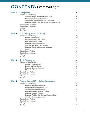 Great Writing 2 - Student's Book + Spark Sticker (5th Edition)