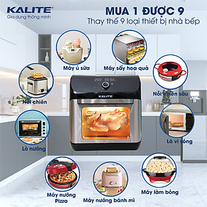 Nồi Chiên Không Dầu KALITE KL-1200 1800W - Hàng Chính Hãng