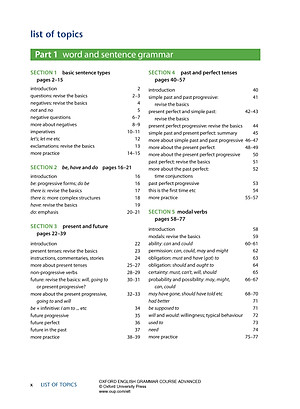 Oxford English Grammar Course: Advanced: With Key