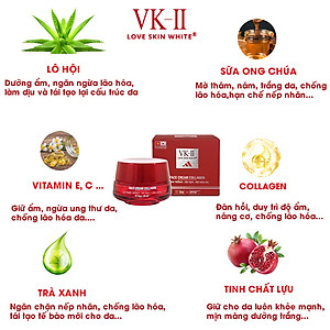 Kem Dưỡng Trắng - Tái Tạo - Trẻ Hóa Collagen VK II 35g