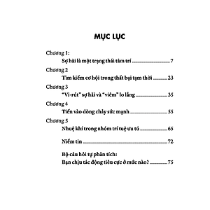 Sách Thoát Khỏi Những Nỗi Sợ Hãi Của Bạn Dể Tiến Bước Tới Thành Công