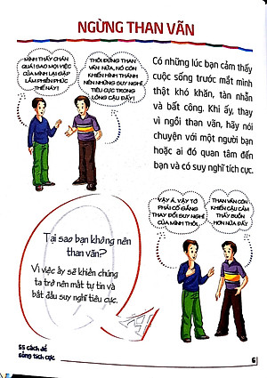 Sách 55 Cách Để Sống Tích Cực