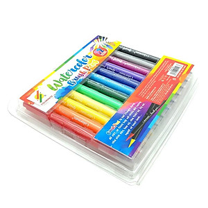 Bộ 12 Bút Cọ Màu Nước Brush Pen