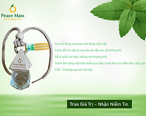 Tinh Dầu Tự Nhiên Peace Mass Bạc Hà 8ml