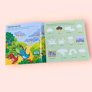 Sách cho bé - Bóc Dán Thông Minh Rèn Luyện IQ - Sách tương tác - Bông Hoa Đỏ BANGSON - Dành cho trẻ 2+