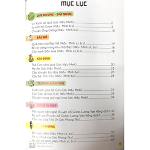 Sách Chuyện Kể Cho Bé Mầm Non - Tập 1 (Tái Bản)