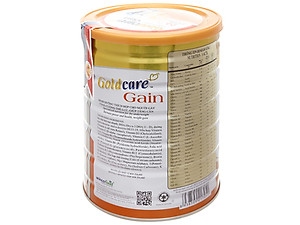Sữa bột Wincofood Goldcare Gain: thích hợp cho mọi đối tượng và trẻ từ 1 tuổi trở lên giúp tăng cân và tăng cường thể lực