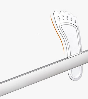 Giàn phơi để sàn - Giá phơi đồ có kệ phơi giày, vớ - NKT815B