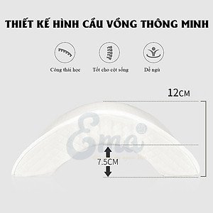 Gối cầu vồng đa năng EMA cho dân văn phòng - Thiết kế luồn tay thông minh không tê mỏi