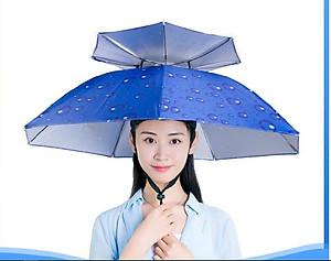 Dù đội đầu đi câu, dã ngoại loại cực đại 95cm, dù đội đầu du lịch 2 tầng cao cấp Mẫu mới 2020 chống nắng cực tốt GIAO MÀU NGẪU NHIÊN